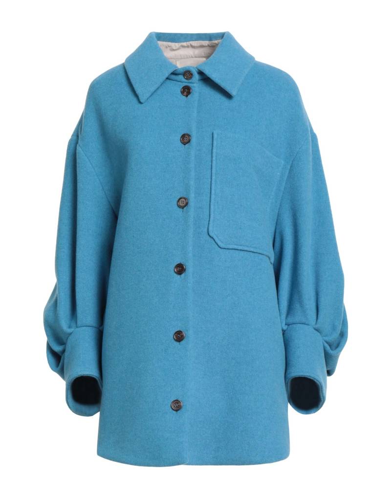 T_COAT Mantel Damen Azurblau von T_COAT