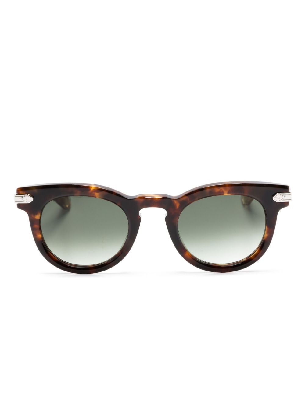 T Henri Eyewear Sonnenbrille mit rundem Gestell - Braun von T Henri Eyewear