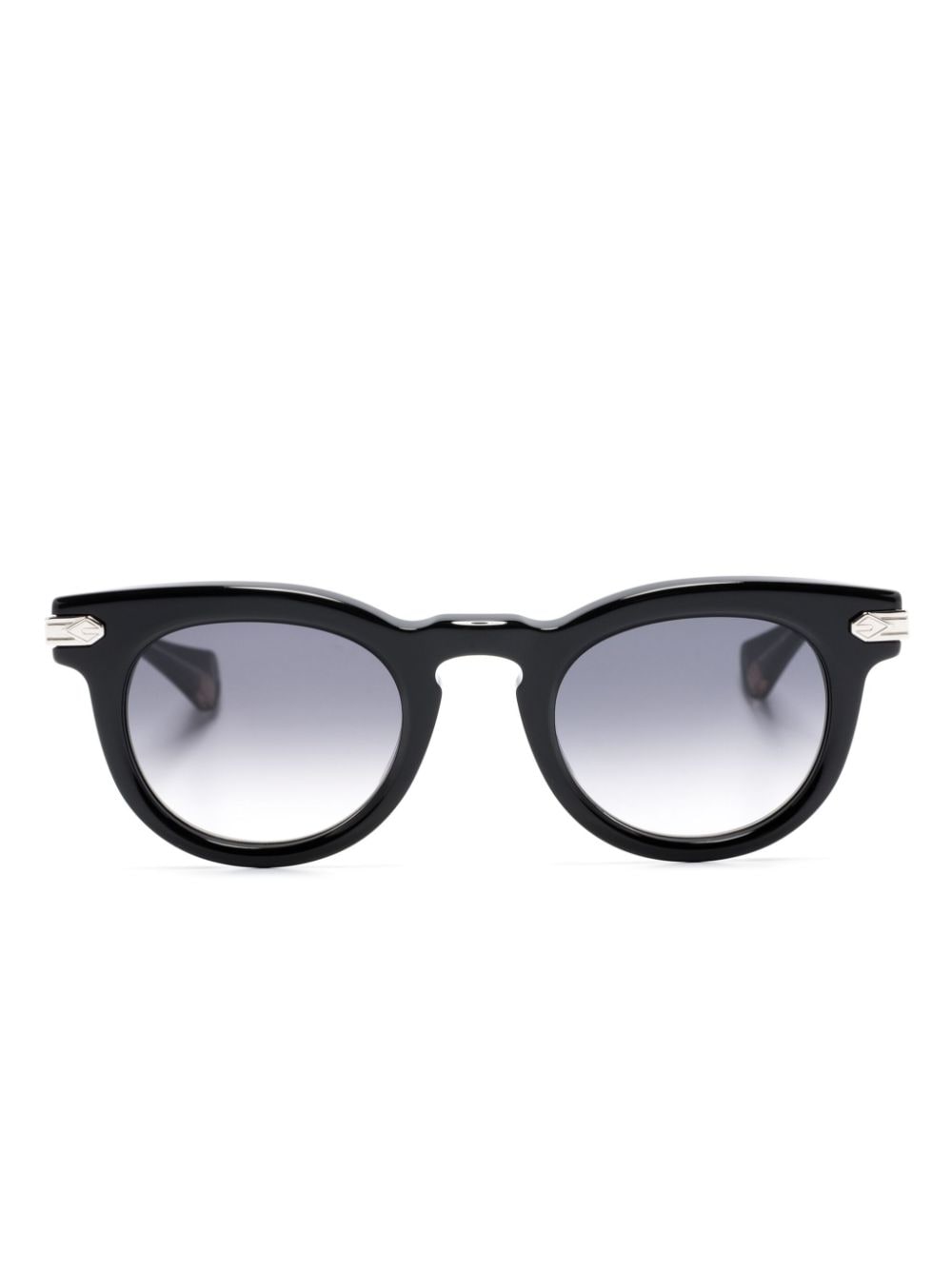 T Henri Eyewear Sonnenbrille mit rundem Gestell - Schwarz von T Henri Eyewear