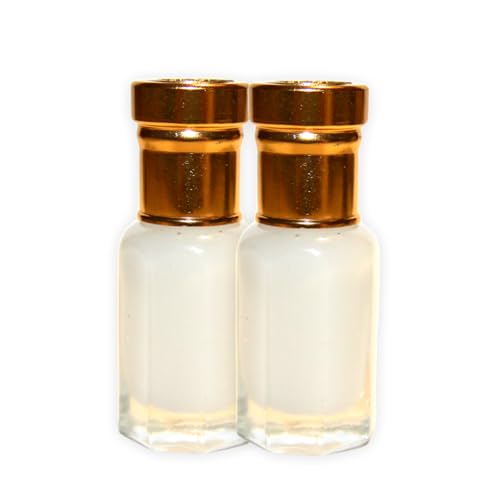 Weißer Moschus | Duft für Damen und Herren | Moschus Duftöl Sensitive | Musk Al Tahara | White Misk/Musk/Musc Parfümöl | Parfum | White Musk (12ml, Weißer Moschus - flüssig) von T-J-R