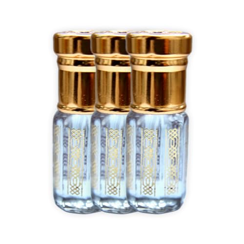 Weißer Moschus | Duft für Damen und Herren | Moschus Duftöl Sensitive | Musk Al Tahara | White Misk/Musk/Musc Parfümöl | Parfum | White Musk (9ml, Weißer Moschus transparent) von T-J-R