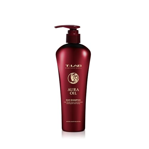 T-LAB Professional Aura Oil der Nährende Shampoo für das Trockenes Haar 300ml Haarshampoo Damen Feuchtigkeitsshampoo ohne Silikon von T-LAB PROFESSIONAL