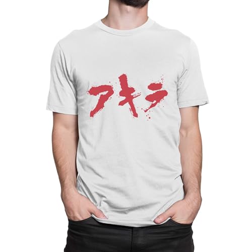 T-Nerds - Akira - Herren T-Shirt XXL - weiß von T-Nerds