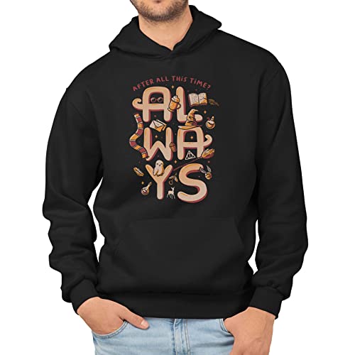 T-Nerds - Always - Herren Hoodie L - schwarz von T-Nerds