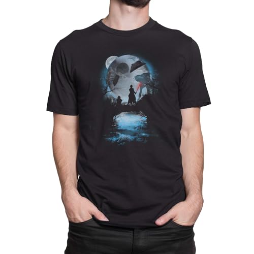 T-Nerds - Death Star in Moonlight - Herren T-Shirt M - schwarz T-Nerds - Death Star in Moonlight - Herren T-Shirt M - schwarz von T-Nerds