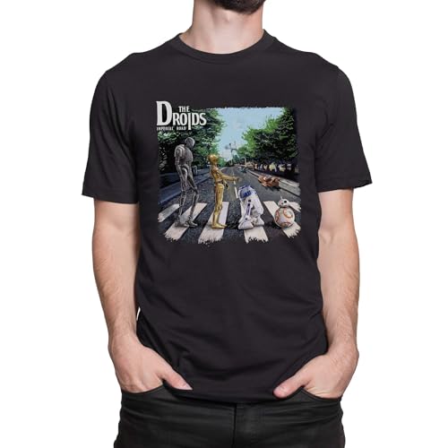T-Nerds - Droids - Herren T-Shirt XXL - schwarz von T-Nerds