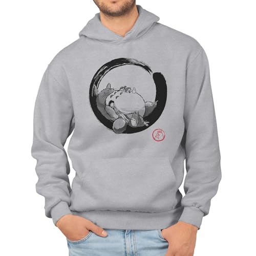 T-Nerds - Enso Neighbor - Herren Hoodie L - Heather grau von T-Nerds