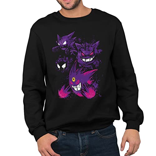 T-Nerds - Ghost Evolution - Herren Pullover XL - schwarz von T-Nerds