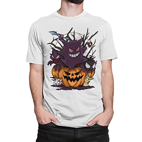 T-Nerds - Ghostly Dance - Herren T-Shirt 3XL - weiß von T-Nerds