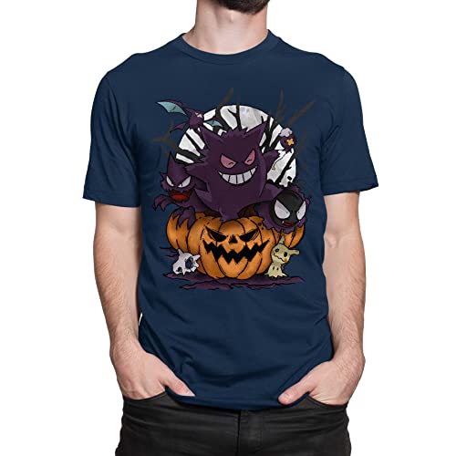 T-Nerds - Ghostly Dance - Herren T-Shirt L - Navy von T-Nerds