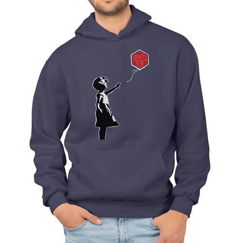 T-Nerds - Girl with a W20 - Herren Hoodie 5XL - Navy von T-Nerds