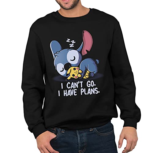 T-Nerds - I Can't Go Stitch - Herren Pullover 5XL - schwarz von T-Nerds