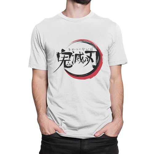 T-Nerds - I am a Demon Slayer - Herren T-Shirt M - weiß von T-Nerds