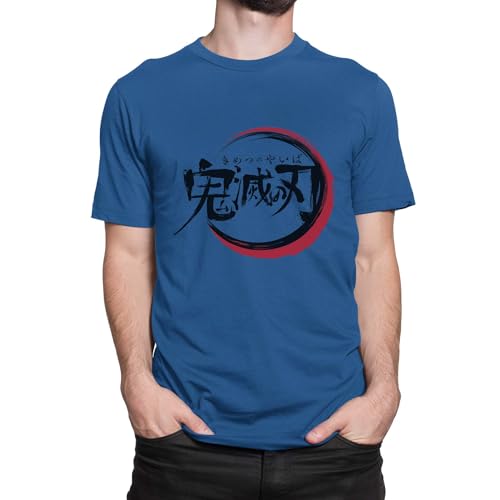T-Nerds - I am a Demon Slayer - Herren T-Shirt XXL - royal blau von T-Nerds