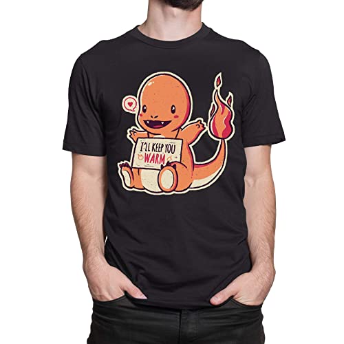 T-Nerds - I'll Keep You warm - Herren T-Shirt 4XL - schwarz von T-Nerds