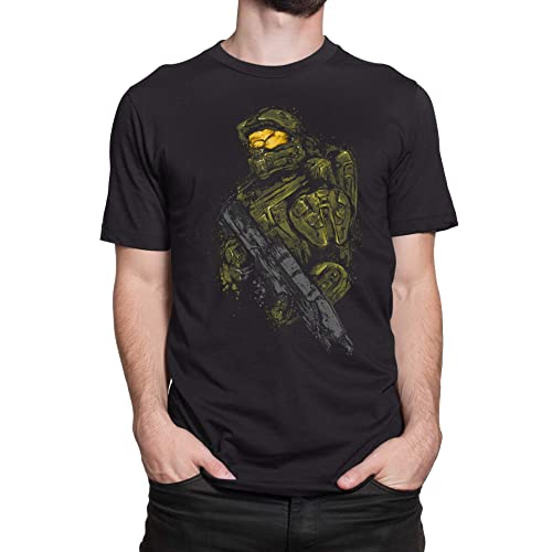 T-Nerds - Master Chief - Herren T-Shirt 4XL - schwarz von T-Nerds