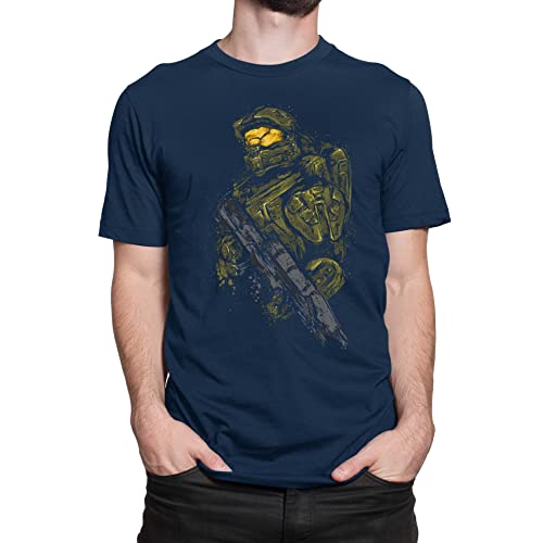 T-Nerds - Master Chief - Herren T-Shirt XXL - Navy von T-Nerds