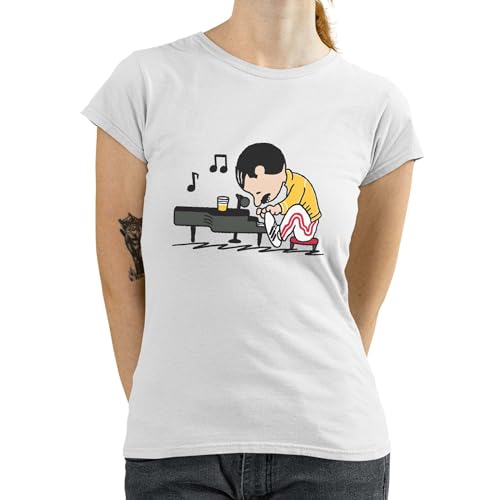 T-Nerds - Queenuts - Damen T-Shirt XXL - weiß von T-Nerds