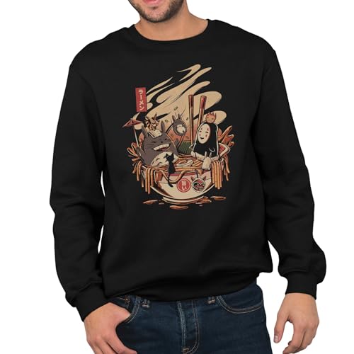 T-Nerds - Ramen Pool Party - Herren Pullover M - schwarz von T-Nerds