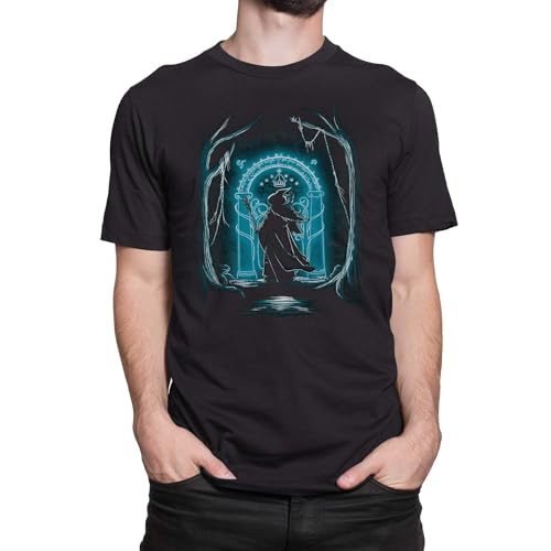 T-Nerds - Speak Friend and Enter - Herren T-Shirt XXL - schwarz von T-Nerds