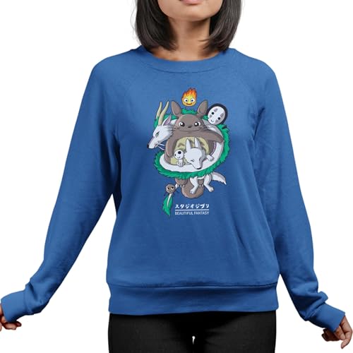 T-Nerds - Studio - Damen Pullover XXL - royal blau von T-Nerds