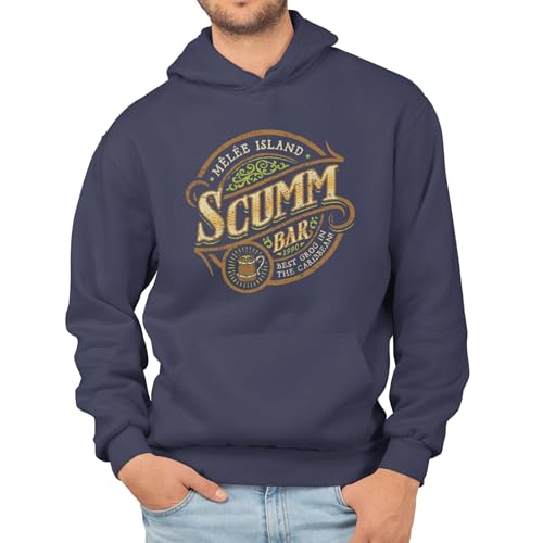 T-Nerds - The Pirate Bar - Herren Hoodie XXL - Navy von T-Nerds