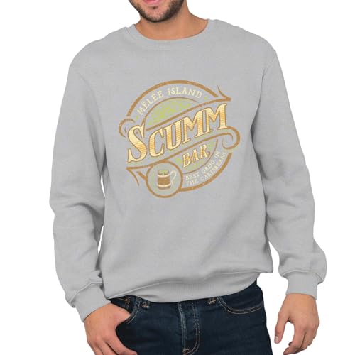 T-Nerds - The Pirate Bar - Herren Pullover XXL - Heather grau von T-Nerds