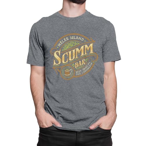 T-Nerds - The Pirate Bar - Herren T-Shirt L - Heather grau von T-Nerds