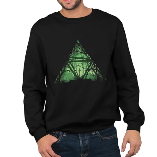 T-Nerds - Treeforce - Herren Pullover 5XL - schwarz von T-Nerds