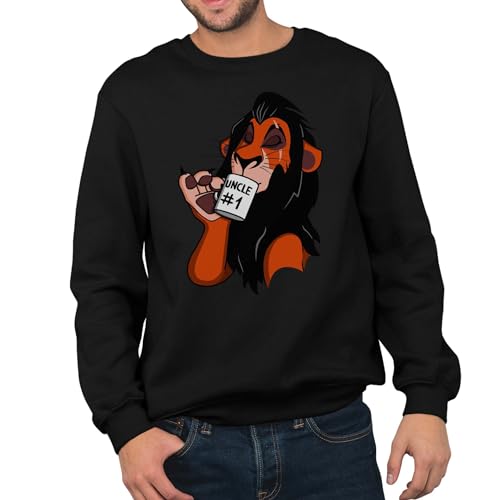 T-Nerds - Uncle Number 1 - Herren Pullover XL - schwarz von T-Nerds