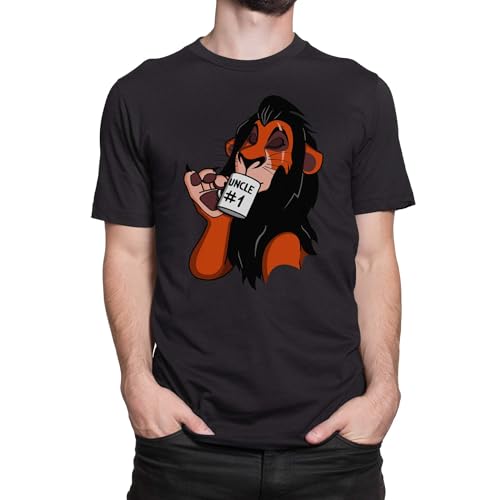 T-Nerds - Uncle Number 1 - Herren T-Shirt XXL - schwarz von T-Nerds
