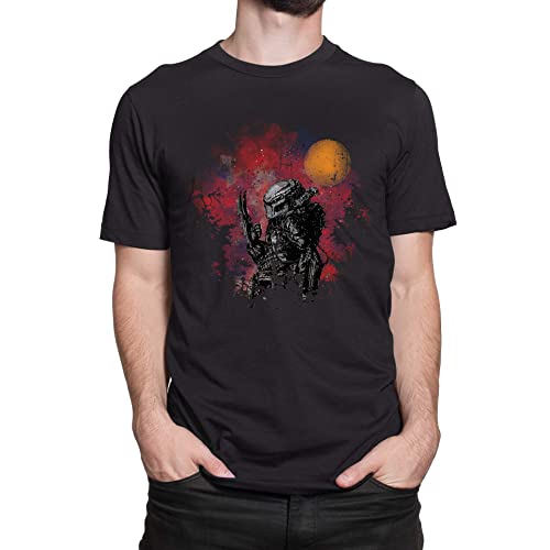 T-Nerds - Watercolor Predator - Herren T-Shirt 4XL - schwarz von T-Nerds