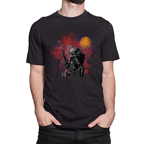 T-Nerds - Watercolor Predator - Herren T-Shirt 5XL - schwarz von T-Nerds