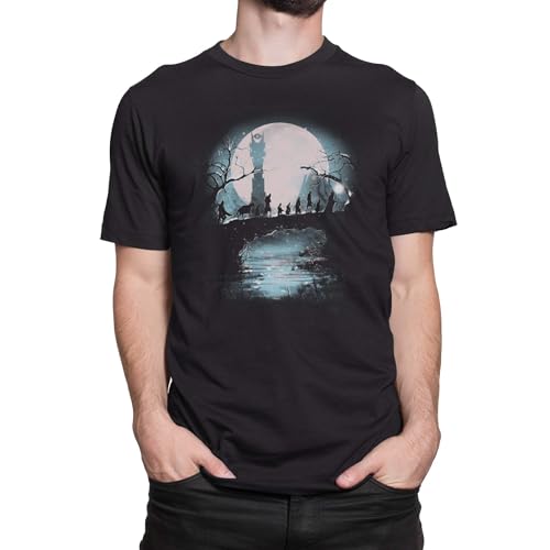 T-Nerds - Winter Fellowship - Herren T-Shirt 4XL - schwarz von T-Nerds