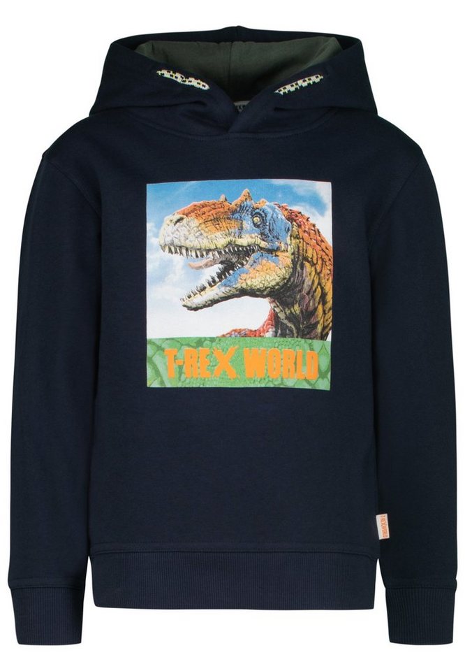 T-REX WORLD Kapuzensweatshirt T-REX WORLD mit Foto Dino Print von T-REX WORLD