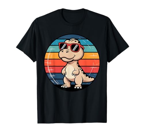 Dinosaurier T-Rex Retro Neuheit Männer Kinder Frauen Lustiger Dinosaurier T-Shirt von T-Rex Retro Novelty Men Kids Women Funny Dinosaur.