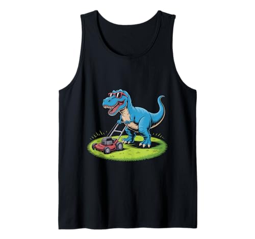 Lustiger Spruch Dinosaurier Mähen Rasen Ehemann Vater Frauen Männer Tank Top Lustiger Spruch Dinosaurier Mähen Rasen Ehemann Vater Frauen Männer Tank Top von T Rex Yard Humor Summer Nerdy Jurassic Dad Style