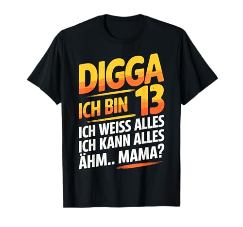 13. Geburtstag Junge Mädchen 13 Jahre 2012 Lustig Geschenk T-Shirt von T Shirt 13. Geburtstag Junge Mädchen 13 Jahre Deko