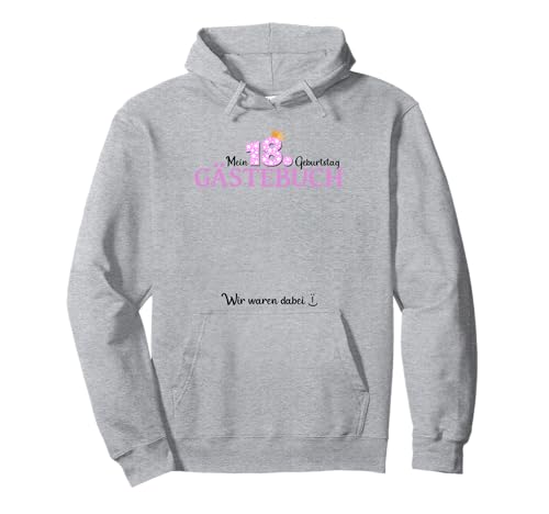 18. Geburtstag Junge Mädchen 18 Jahre 2007 Lustig Geschenk Pullover Hoodie von T-Shirt 18. Geburtstag Junge Mädchen 18 Jahre Deko