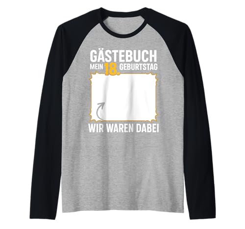 18. Geburtstag Junge Mädchen 18 Jahre 2007 Lustig Geschenk Raglan 18. Geburtstag Junge Mädchen 18 Jahre 2007 Lustig Geschenk Raglan von T-Shirt 18. Geburtstag Junge Mädchen 18 Jahre Deko