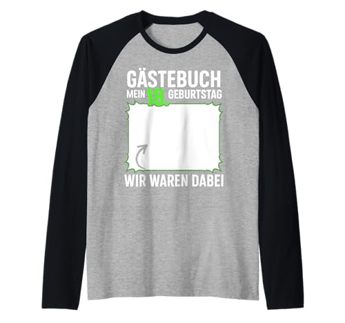 18. Geburtstag Junge Mädchen 18 Jahre 2007 Lustig Geschenk Raglan 18. Geburtstag Junge Mädchen 18 Jahre 2007 Lustig Geschenk Raglan von T-Shirt 18. Geburtstag Junge Mädchen 18 Jahre Deko