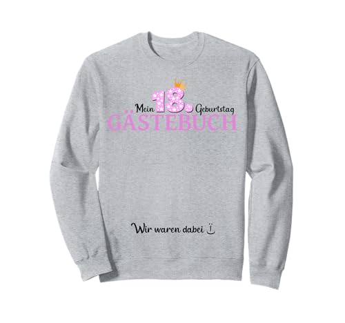 18. Geburtstag Junge Mädchen 18 Jahre 2007 Lustig Geschenk Sweatshirt von T-Shirt 18. Geburtstag Junge Mädchen 18 Jahre Deko
