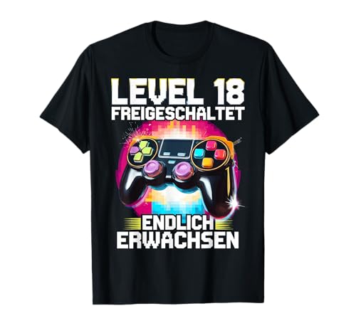 18. Geburtstag Junge Mädchen 18 Jahre 2007 Lustig Geschenk T-Shirt von T-Shirt 18. Geburtstag Junge Mädchen 18 Jahre Deko