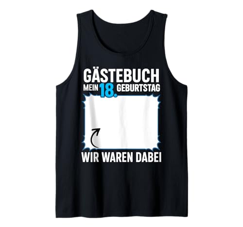 18. Geburtstag Junge Mädchen 18 Jahre 2007 Lustig Geschenk Tank Top 18. Geburtstag Junge Mädchen 18 Jahre 2007 Lustig Geschenk Tank Top von T-Shirt 18. Geburtstag Junge Mädchen 18 Jahre Deko