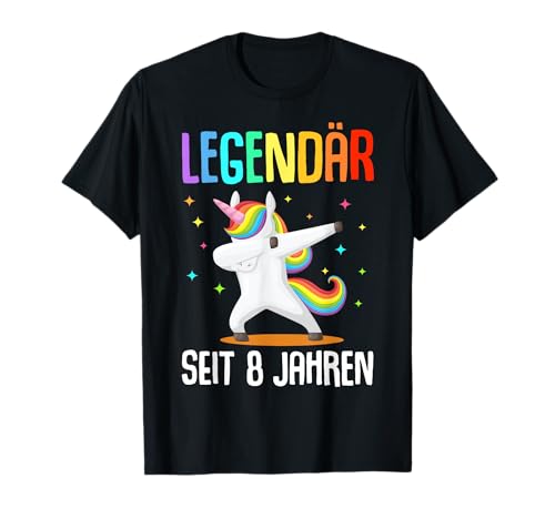 8. Geburtstag Junge Mädchen 8 Jahre 2017 Lustig Geschenk T-Shirt von T-Shirt 8. Geburtstag Junge Mädchen 8 Jahre Deko