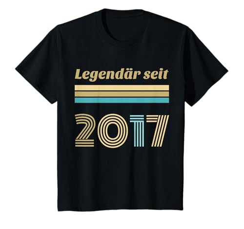 Kinder 8. Geburtstag Junge Mädchen 8 Jahre 2017 Lustig Geschenk T-Shirt von T-Shirt 8. Geburtstag Junge Mädchen 8 Jahre Deko