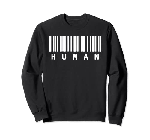 Human Bar Code Herren Qr Pass UFO Internet TV Serie Sci-Fi Sweatshirt Human Bar Code Herren Qr Pass UFO Internet TV Serie Sci-Fi Sweatshirt von T-ShirtManiak