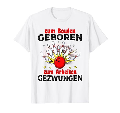 Bowlingkugel Bowling Hemd Herren Damen Lustiges Bowling T-Shirt von T-Shirtfans