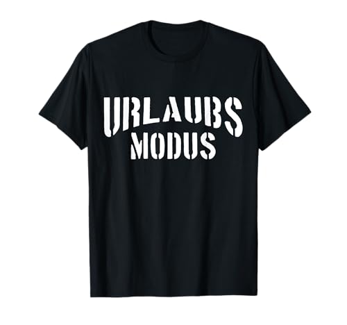Urlaubsmodus lustige Sprüche Urlaub Urlaubsreif Herren Damen T-Shirt von T-Shirts Urlaub