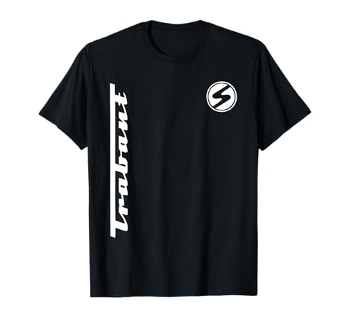 Trabant T-Shirt mit Trabant Schriftzug und Sachsenring Logo - Herren, Schwarz, S von T-Shirts und Geschenke von Trabant Trabi Trabbi